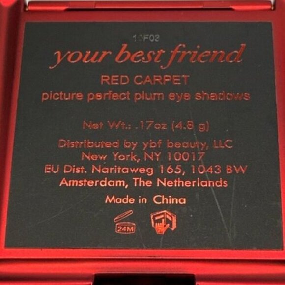 YBF Beauty Red Carpet Picture Perfect Plum Eyeshadows in YBF Compact   BRAND NEW - Picture 4 of 6